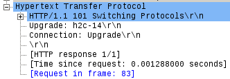 Upgrade du serveur vers HTTP/2